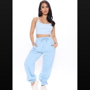 Stay Day Dreaming Sweatpants - Blue